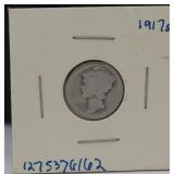 1917-S Silver Mercury Dime