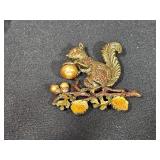Vintage Squirrel Pin by Sweet Romance USA