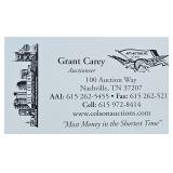 Call Grant to sell Real Estate, Vehicles & more!!