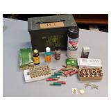 AMMO BOX, .45 Cal & other ammunition