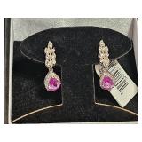 Pink Sapphire & Diamond Rings