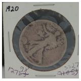 1920 Walking Liberty Silver Half Dollar