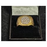 .925 Rolex Style .85 ct Diamond Ring