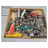 flat of random tools