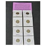 uncirculated Roosevelt dimes