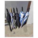 6 umbrellas