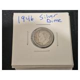 SILVER 1946 Dime
