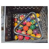 pool balls