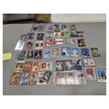 Collectible footbal & baseball cards