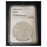 SILVER NGC 2024 Standing Liberty Dollar
