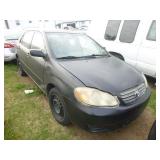 2004 TOYOTA COROLLA COLD A/C