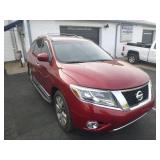 2014 NISSAN PATHFINDER--REBUILT TITLE