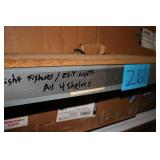 4 Shelves Light Fixtures / Exit Signs