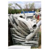PVC15 deg-30 deg and wire basket