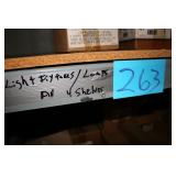 4 Shelves Light Fixtures / Lamps
