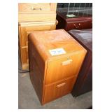 Wood 2 Drawer Filing Cabinet