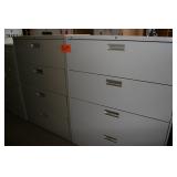 2, 4 drawer lateral filing cabinets