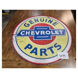 35.5" Chevrolet Sign