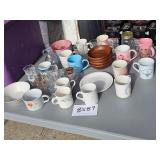 Random, mugs, glasses, bowls