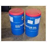 stools made from oil drums