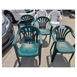 4 patio chairs