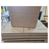 stack of 16 x 12 x 8-1/2 boxes