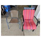 2 outdoor chairs