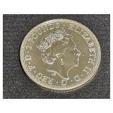 SILVER Queen Elizabeth 2016 Coin