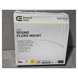 12" round LED light