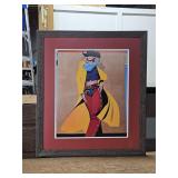 40 x 35 framed art