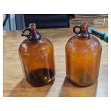 vintage bleach bottles