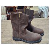 NEW (13) CAT Steel Toed Boots