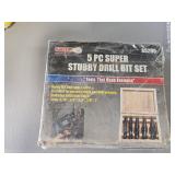 stubby drill bit set