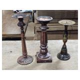 the candle holders