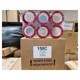 case of red 2" tape