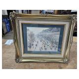 signed framed art from Franklin, TN