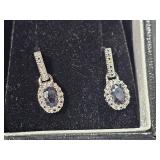 sapphire earings