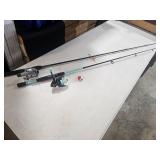 2 fishing poles