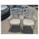 2 patio chairs