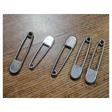 large electricians safety pins