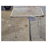 small outside table