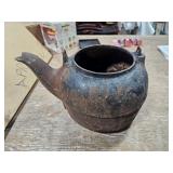 vintage steel water container