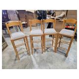 4 stools - nice condition