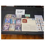 Medallions, stamp, ball cards