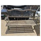 outdoor bench