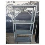 small metal shelf
