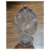 crystal glass egg