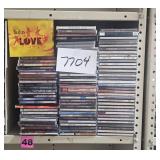 CDs on shelf 48