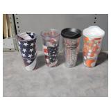 patriotic , Harley & UT tumblers