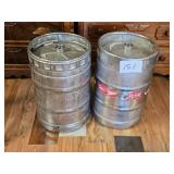 2 kegs - good for man cave or dyi table project
